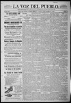 La Voz del Pueblo, 03-31-1900 by La Voz Del Pueblo Publishing Co.
