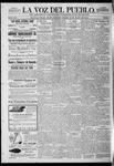 La Voz del Pueblo, 05-19-1900