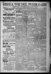 La Voz del Pueblo, 07-27-1901 by La Voz Del Pueblo Publishing Co.