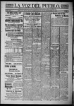 La Voz del Pueblo, 09-14-1901 by La Voz Del Pueblo Publishing Co.