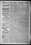 La Voz del Pueblo, 09-28-1901 by La Voz Del Pueblo Publishing Co.