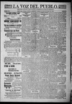 La Voz del Pueblo, 10-12-1901 by La Voz Del Pueblo Publishing Co.
