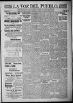 La Voz del Pueblo, 10-26-1901 by La Voz Del Pueblo Publishing Co.