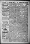 La Voz del Pueblo, 12-07-1901 by La Voz Del Pueblo Publishing Co.