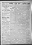La Voz del Pueblo, 01-03-1903 by La Voz Del Pueblo Publishing Co.
