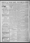 La Voz del Pueblo, 09-23-1905 by La Voz Del Pueblo Publishing Co.