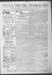 La Voz del Pueblo, 06-16-1906 by La Voz Del Pueblo Publishing Co.