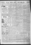 La Voz del Pueblo, 10-27-1906 by La Voz Del Pueblo Publishing Co.