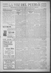 La Voz del Pueblo, 02-01-1908 by La Voz Del Pueblo Publishing Co.