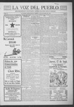 La Voz del Pueblo, 09-05-1908 by La Voz Del Pueblo Publishing Co.