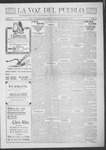 La Voz del Pueblo, 05-22-1909 by La Voz Del Pueblo Publishing Co.