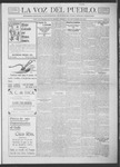 La Voz del Pueblo, 09-04-1909 by La Voz Del Pueblo Publishing Co.