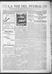 La Voz del Pueblo, 02-10-1917 by La Voz Del Pueblo Publishing Co.