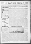 La Voz del Pueblo, 05-05-1917 by La Voz Del Pueblo Publishing Co.