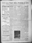 La Voz del Pueblo, 09-22-1917 by La Voz Del Pueblo Publishing Co.
