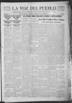 La Voz del Pueblo, 12-08-1917 by La Voz Del Pueblo Publishing Co.