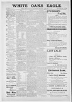 White Oaks Eagle, 02-27-1896 by John Y. Hewitt and Wm. Watson