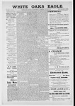 White Oaks Eagle, 07-09-1896 by John Y. Hewitt and Wm. Watson