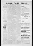 White Oaks Eagle, 04-22-1897 by John Y. Hewitt and Wm. Watson