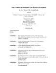 Policy Conflicts and Sustainable Water Resources Development in New Mexico's Rio Grande Basin